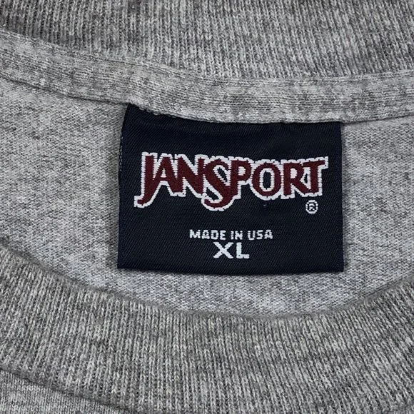 Vintage Dartmouth College Long Sleeve gray T Shirt Jansport Size Large USA Made - Picture 7 of 10